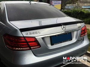Mercedes-Benz E-Class W212 Trunk Spoiler - Carbon Fiber